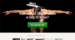 Desktop Screenshot of jmaxfitness.com